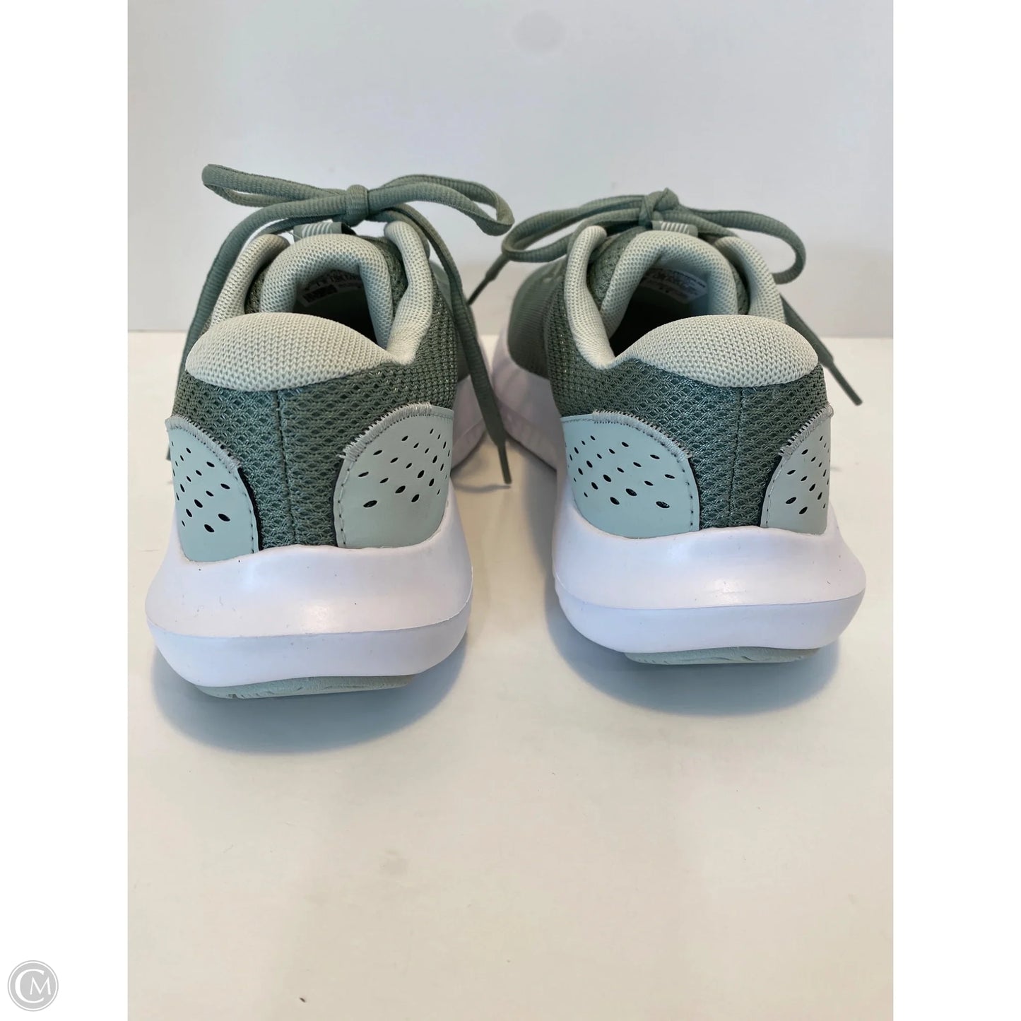 Shoes Athletic By Under Armour In Green, Size: 8