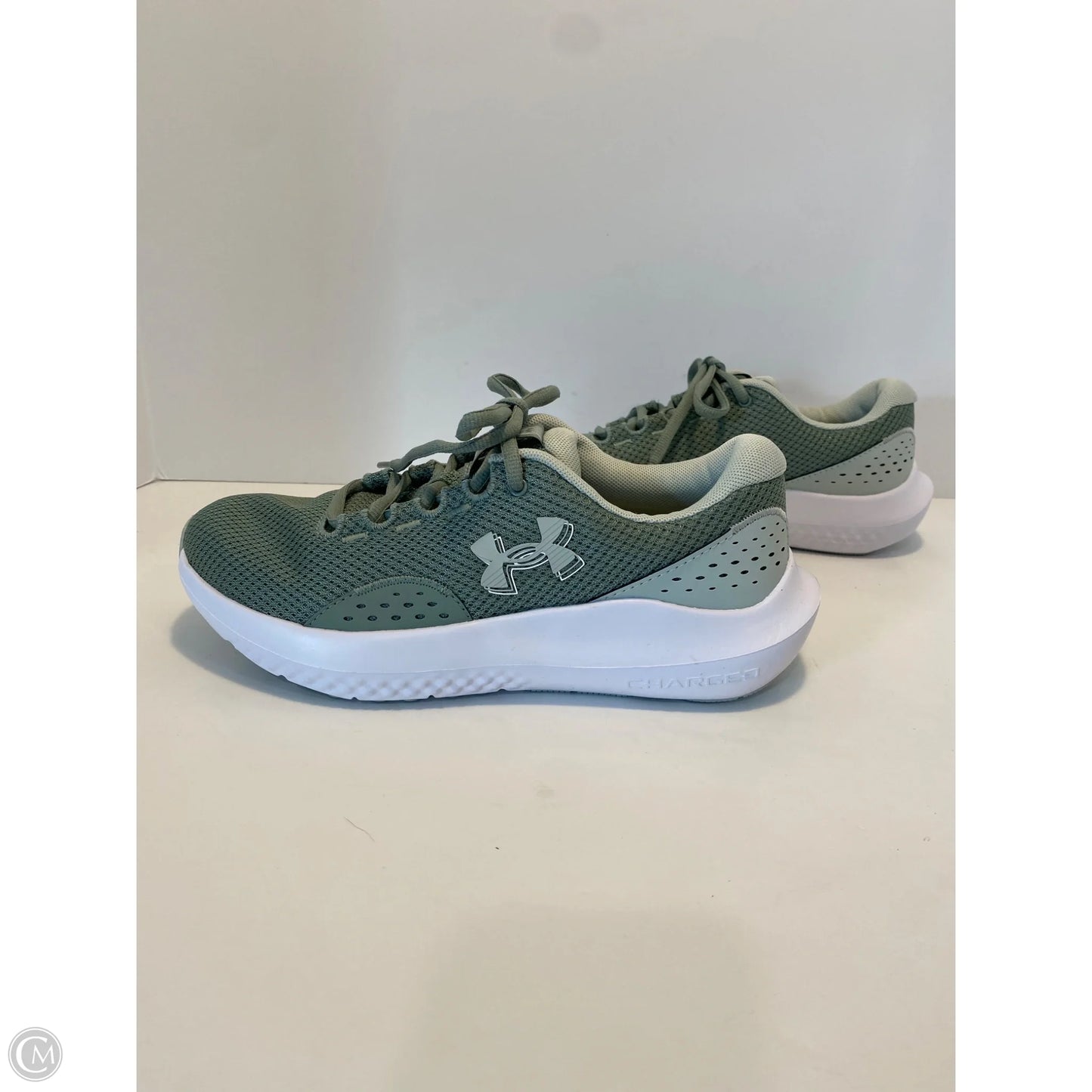 Shoes Athletic By Under Armour In Green, Size: 8
