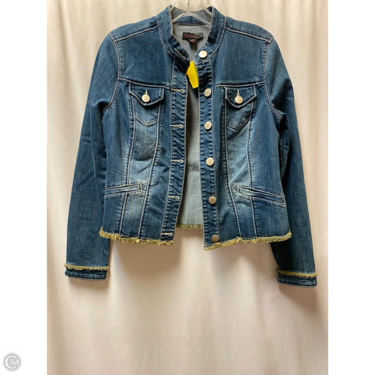 Jacket Denim By Jw In Blue Denim, Size: S