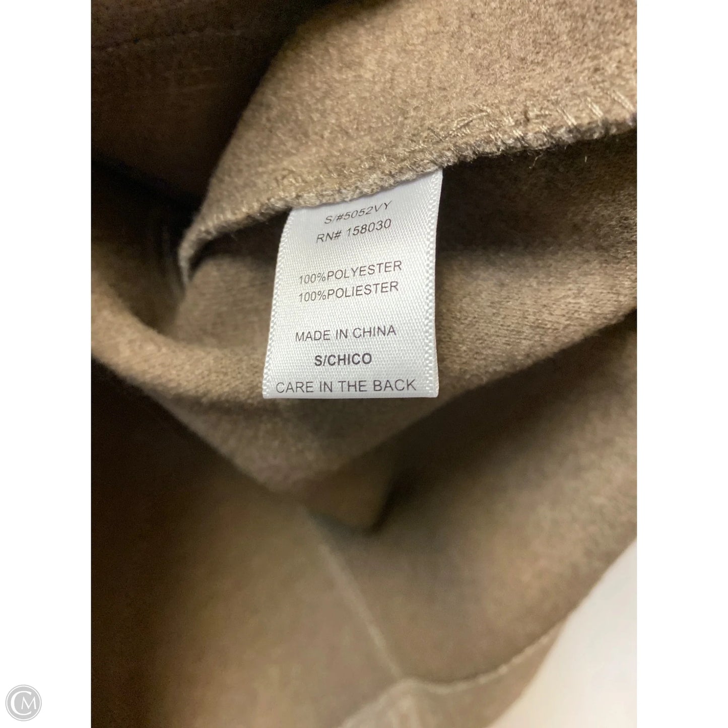 Cardigan By Love Tree In Taupe, Size: S