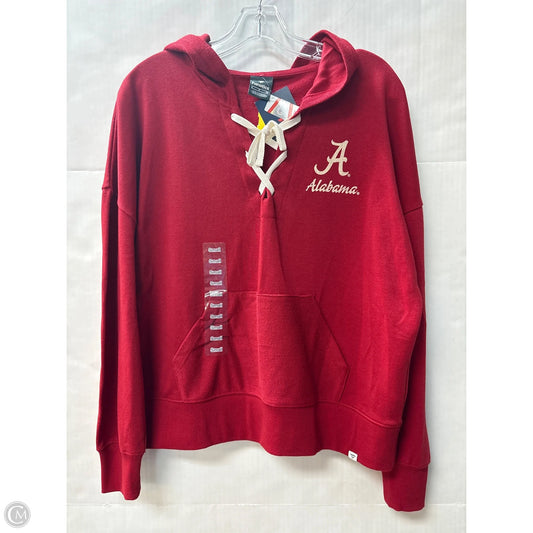 Sweatshirt Hoodie By Fanatics In Red, Size: S