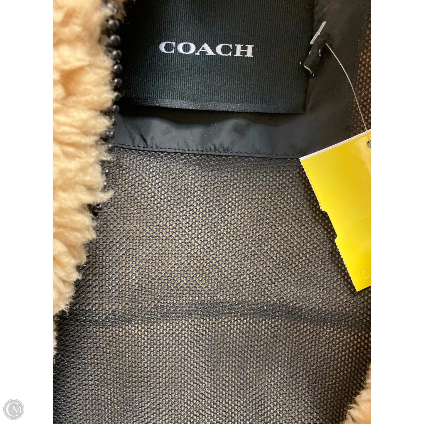 Vest Designer By Coach In Brown, Size: M