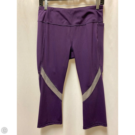 Athletic Capris By Calia In Purple, Size: M