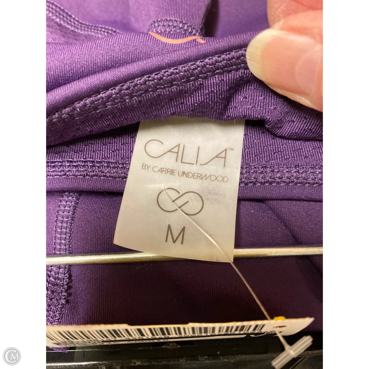 Athletic Capris By Calia In Purple, Size: M