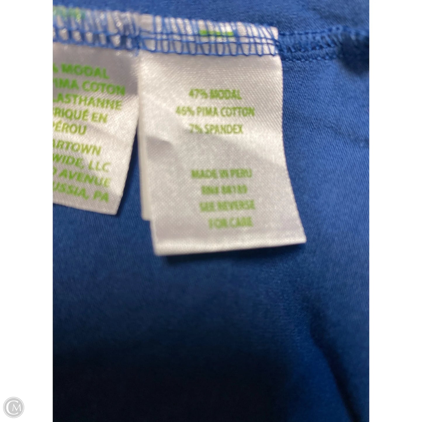 Top Long Sleeve Designer By Lilly Pulitzer In Navy, Size: S