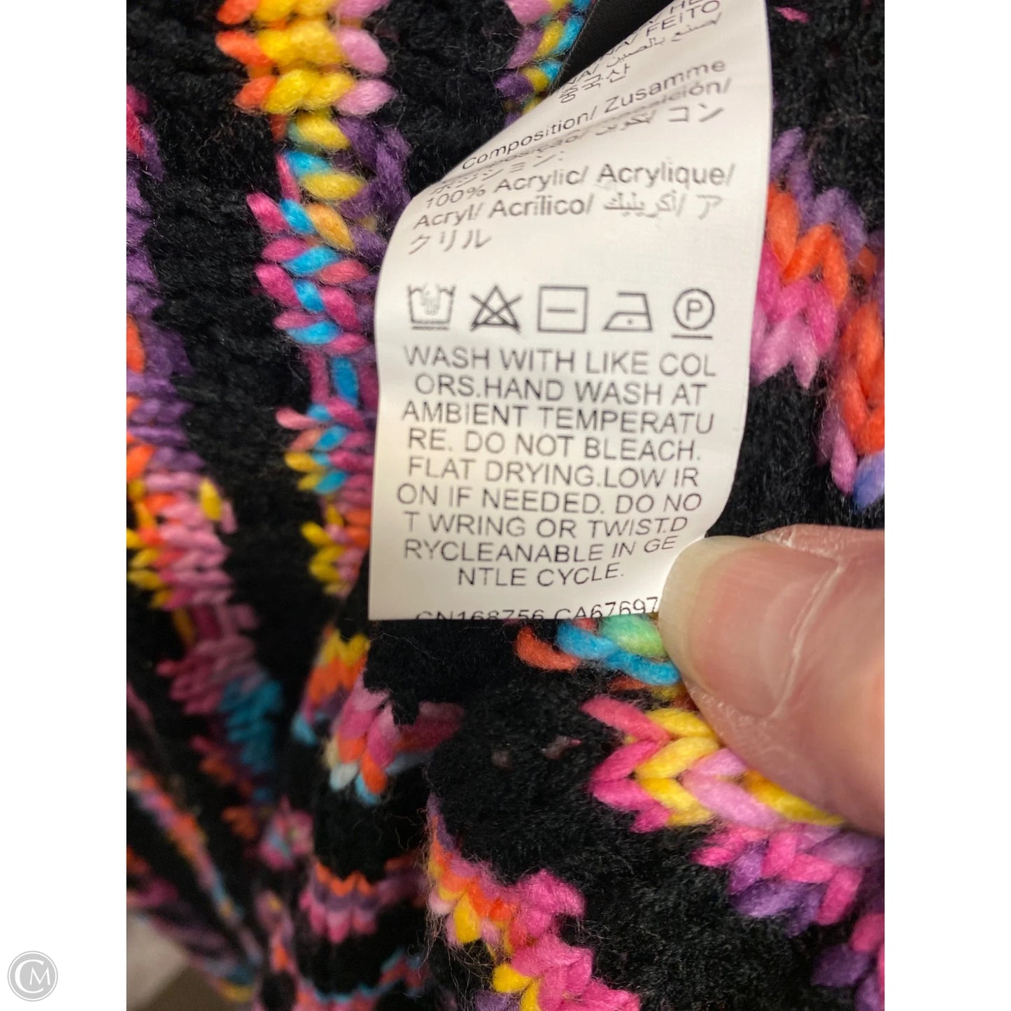 Cardigan By Shein In Multi-colored, Size: 2x