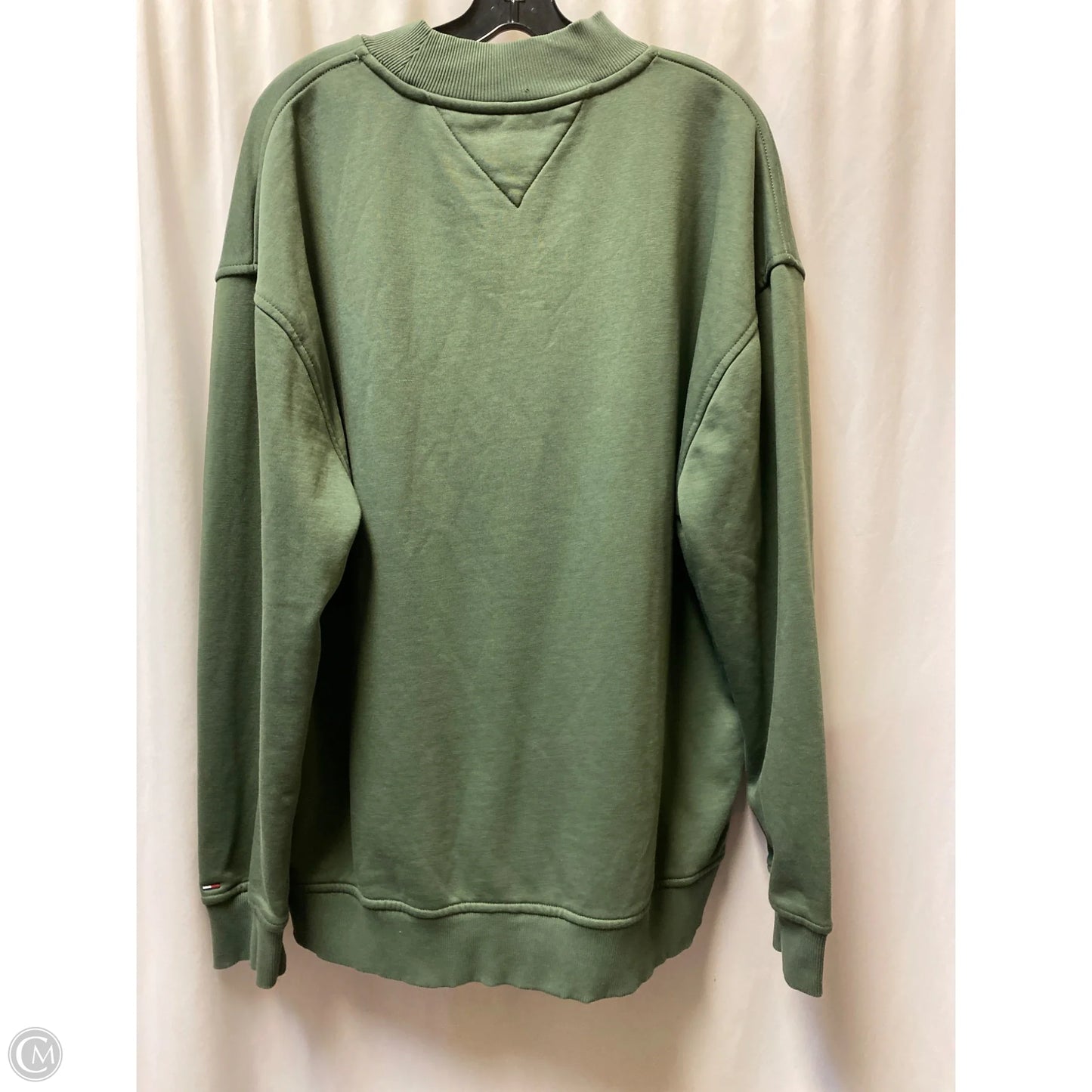 Sweatshirt Crewneck By Clothes Mentor In Green, Size: Xl