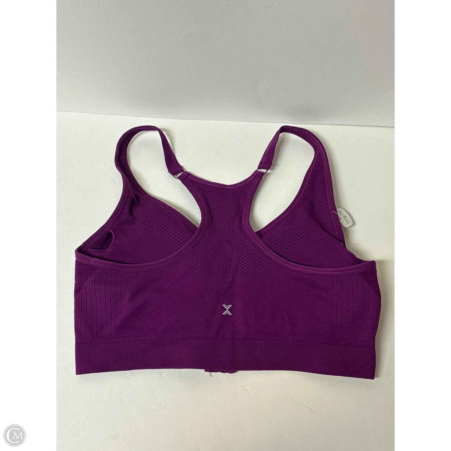 Athletic Bra By Clothes Mentor In Purple, Size: L