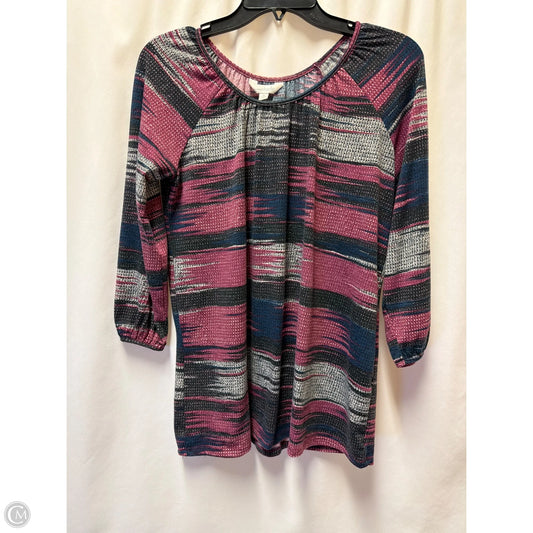Top Long Sleeve By Charming Charlie In Pink, Size: S