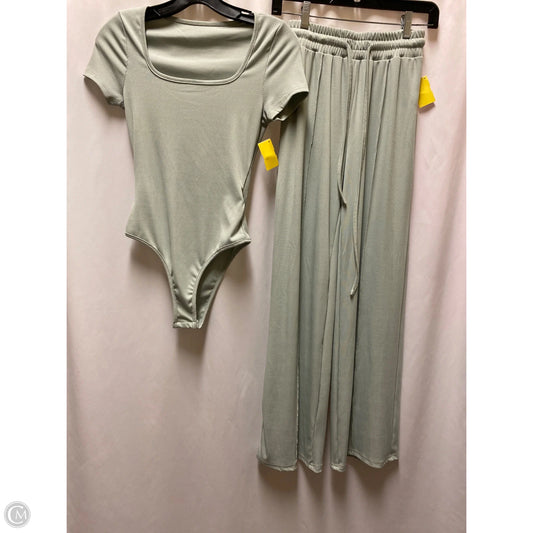 Pants Set 2pc By Clothes Mentor In Green, Size: S