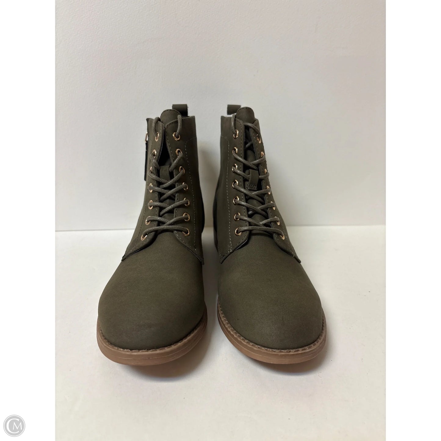 Boots Hiking By Xappeal In Green, Size: 9