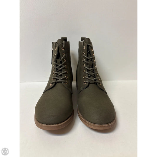 Boots Hiking By Xappeal In Green, Size: 9