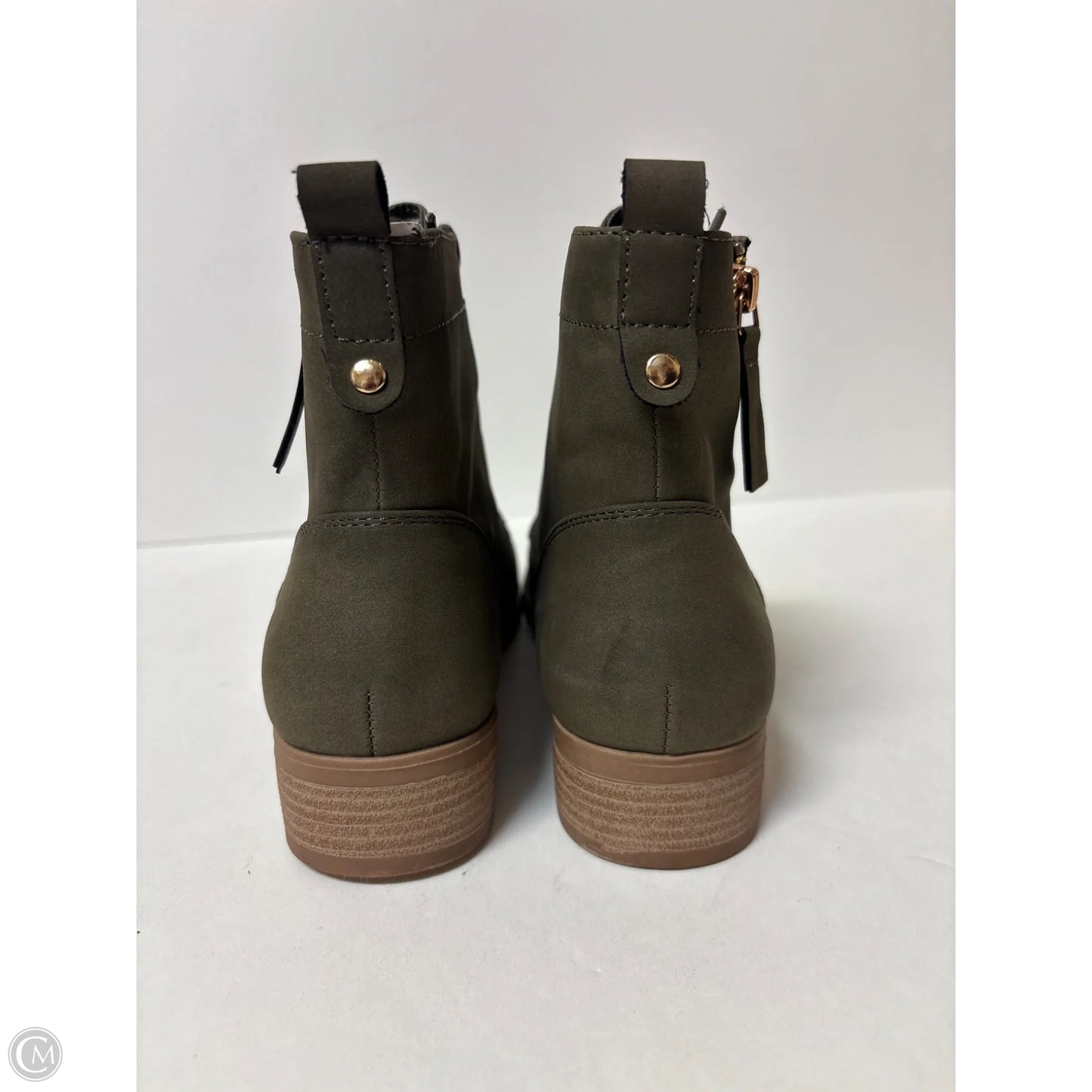 Boots Hiking By Xappeal In Green, Size: 9