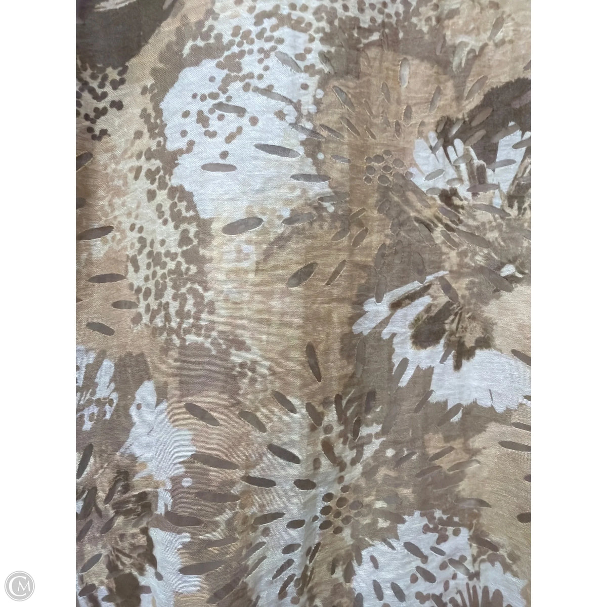 Top 3/4 Sleeve By Ruby Rd In Beige, Size: M