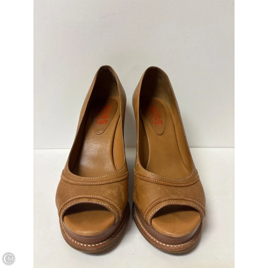 Shoes Heels Wedge By Michael By Michael Kors In Brown, Size: 8