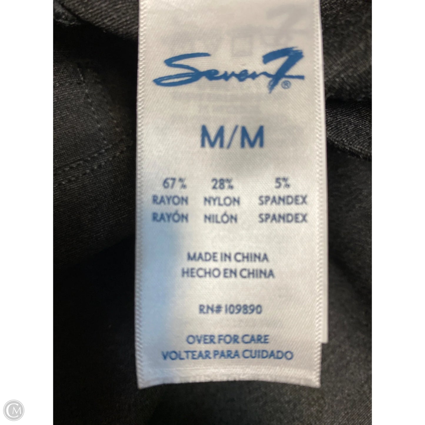 Pants Dress By Seven 7 In Grey, Size: M