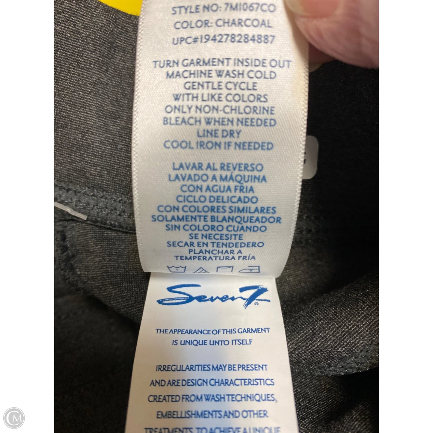 Pants Dress By Seven 7 In Grey, Size: M