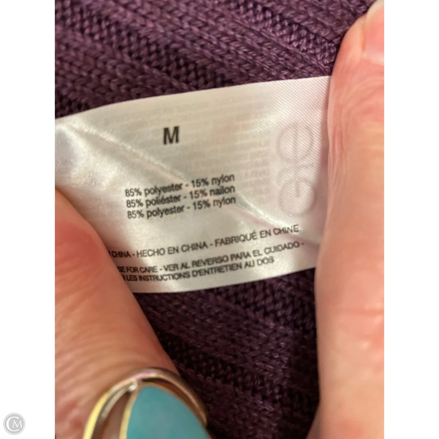 Sweater By Jessica Simpson In Purple, Size: M