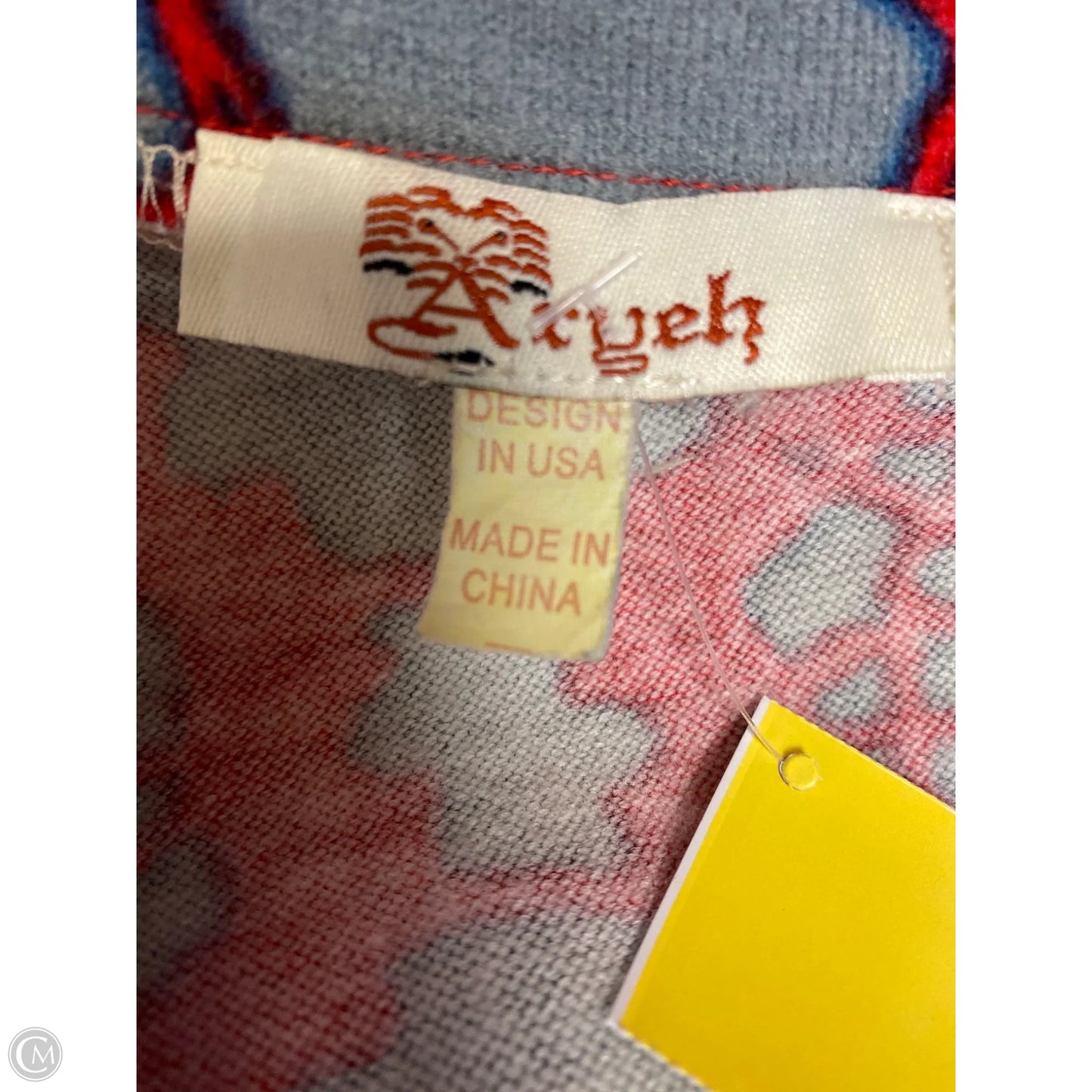 Dress Casual Midi By Aryeh In Red, Size: L