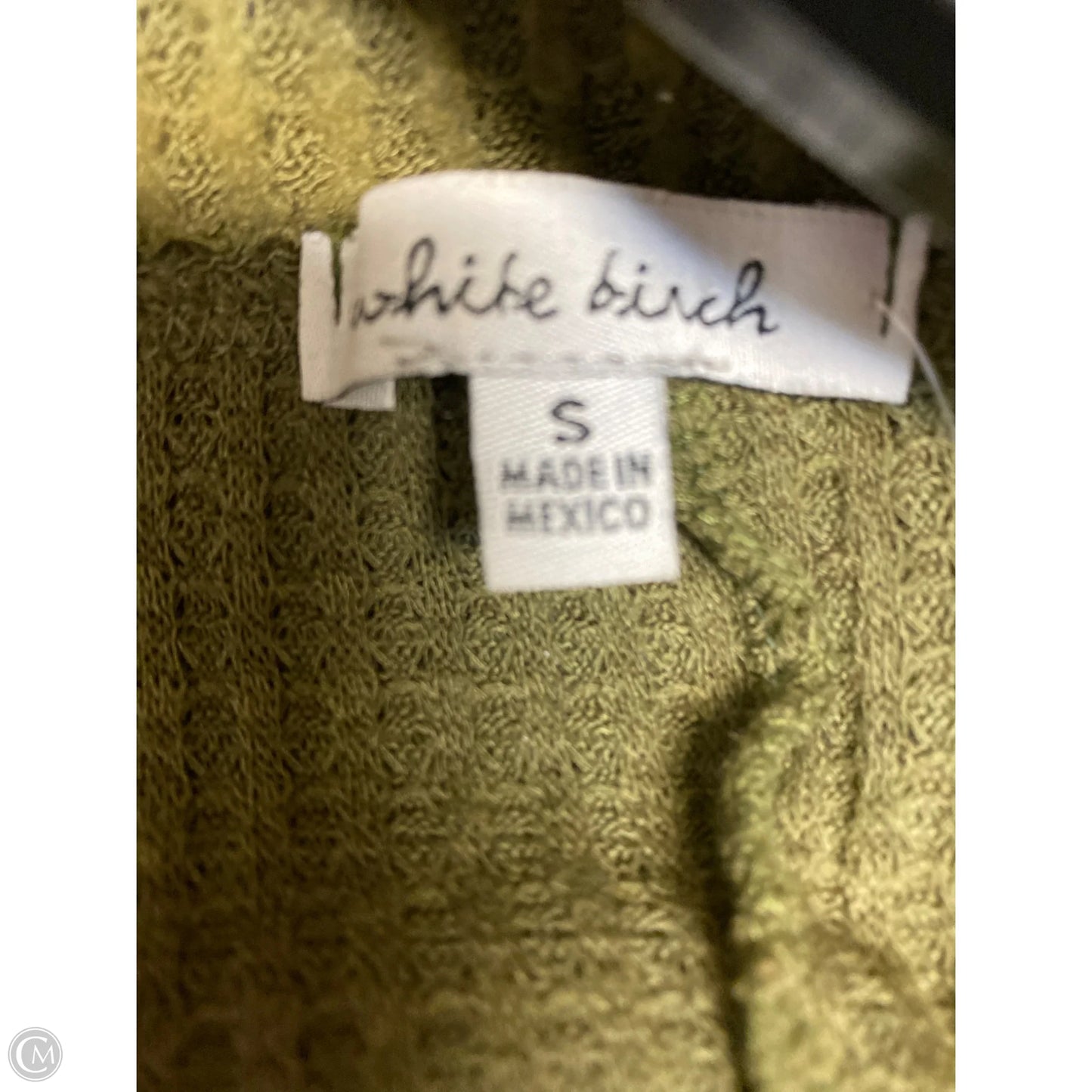 Top Long Sleeve By White Birch In Green, Size: S