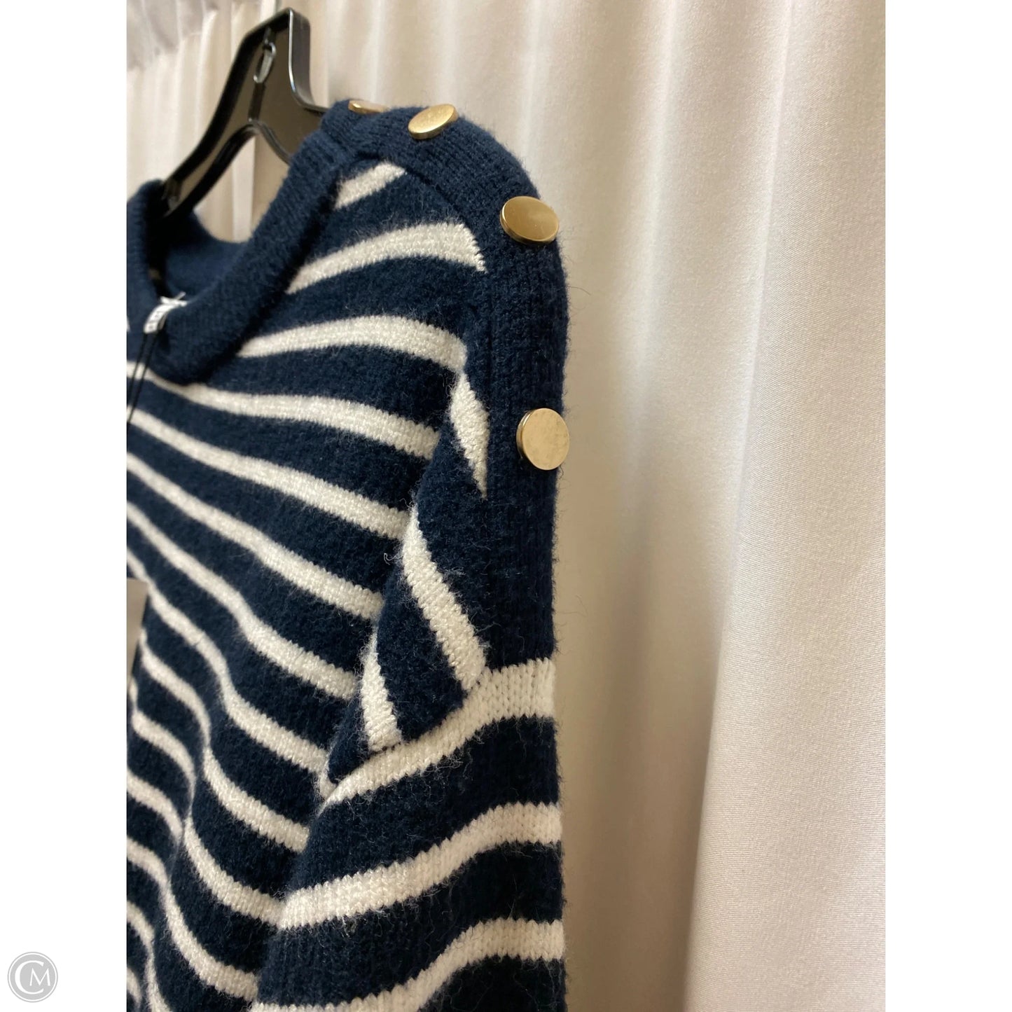 Sweater By Magaschoni In Blue, Size: L