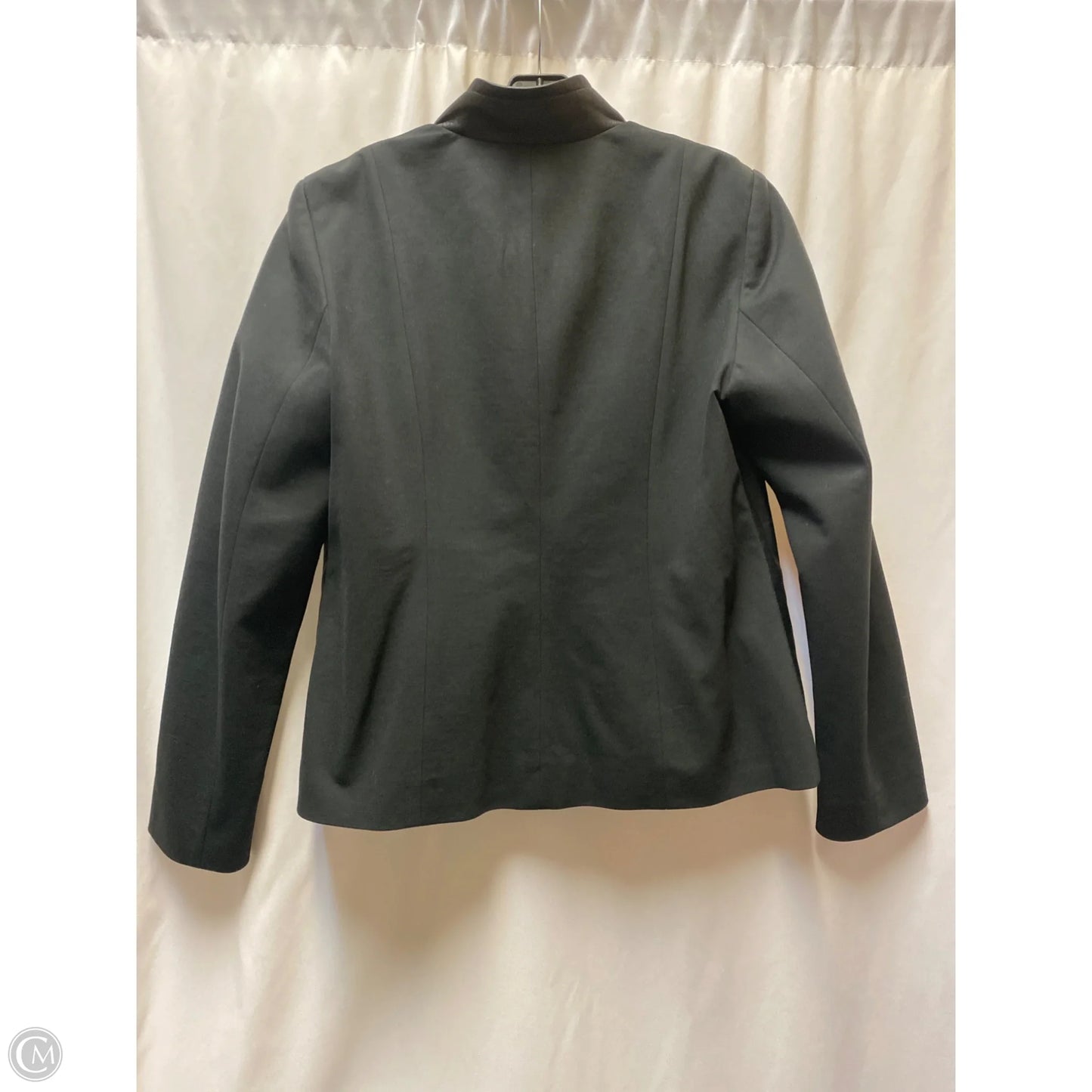 Jacket Leather By Talbots In Black, Size: L