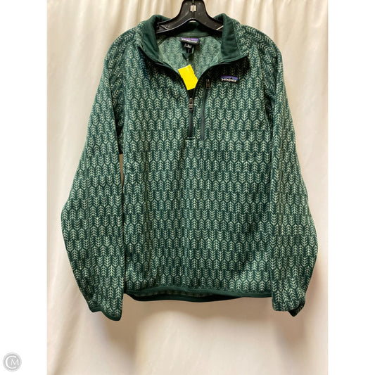 Jacket Shirt By Patagonia In Green, Size: M