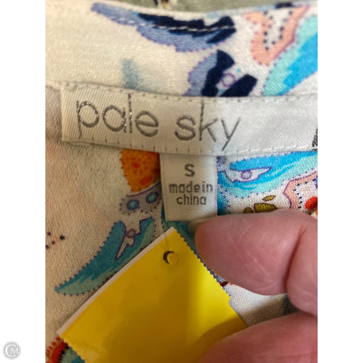 Top Long Sleeve By Clothes Mentor In Teal, Size: S