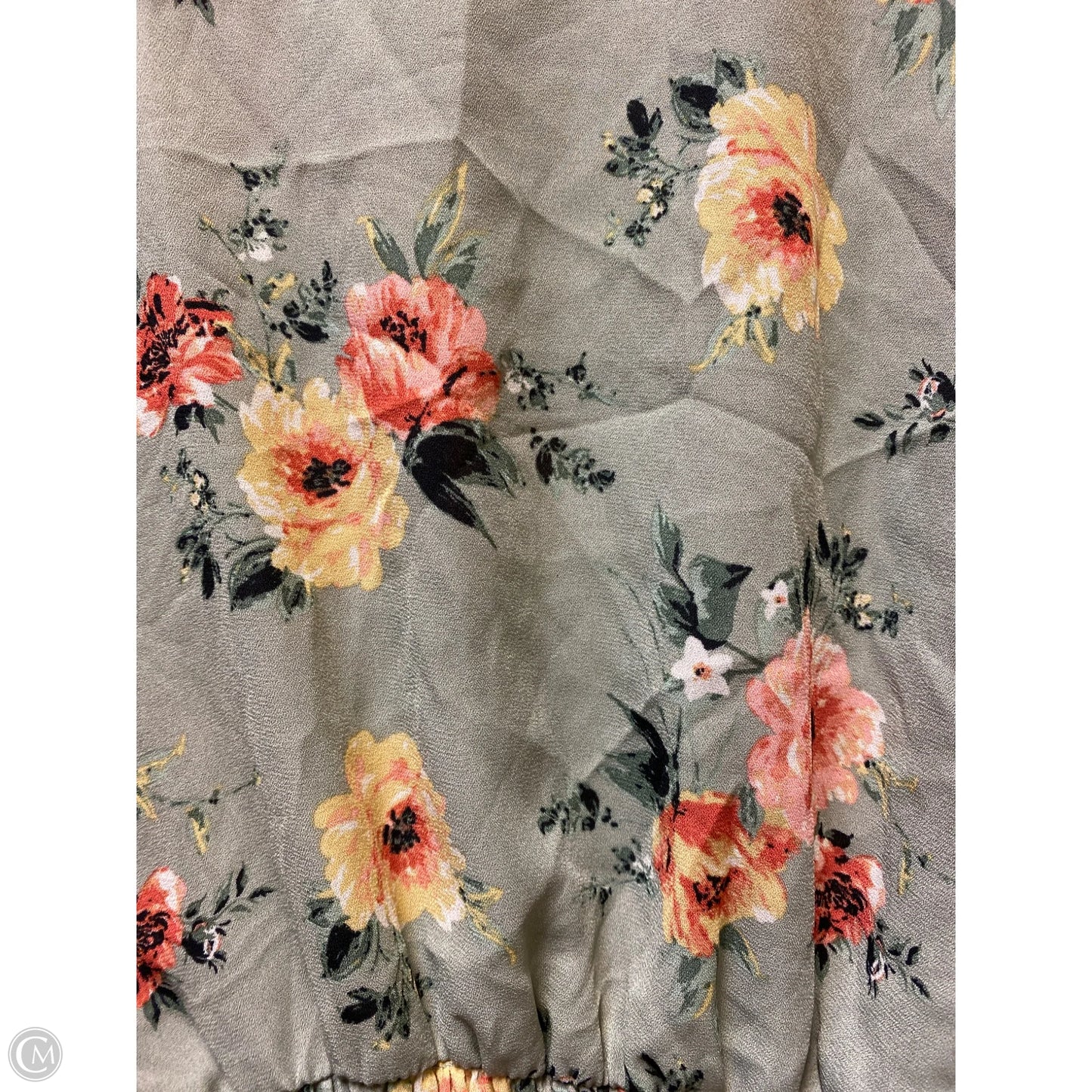 Top Long Sleeve By Clothes Mentor In Green, Size: L