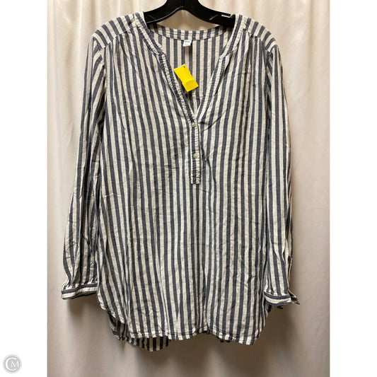 Top Long Sleeve By Old Navy In Grey, Size: L