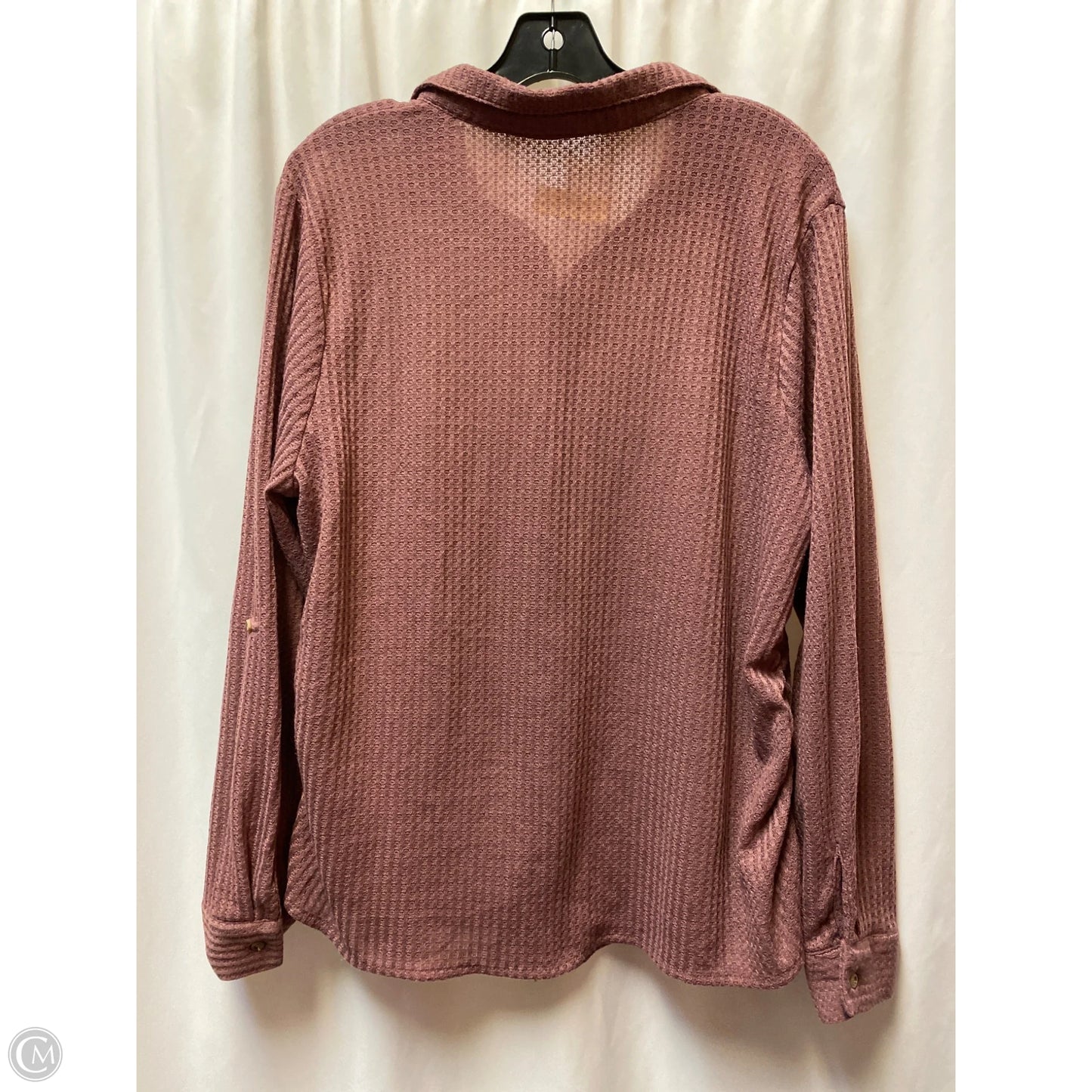 Top Long Sleeve By Eden & Olivia In Purple, Size: Xl