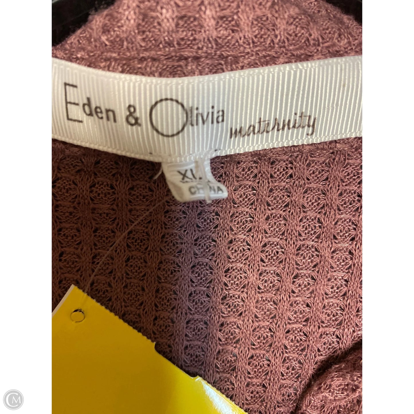 Top Long Sleeve By Eden & Olivia In Purple, Size: Xl