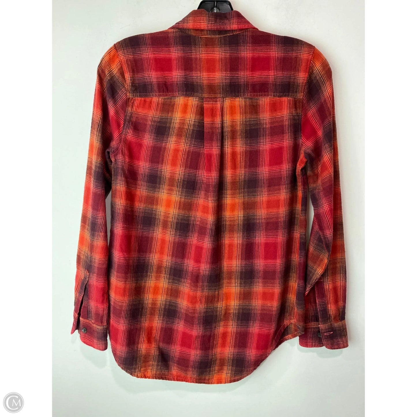 Top Long Sleeve By Old Navy In Red, Size: Xs