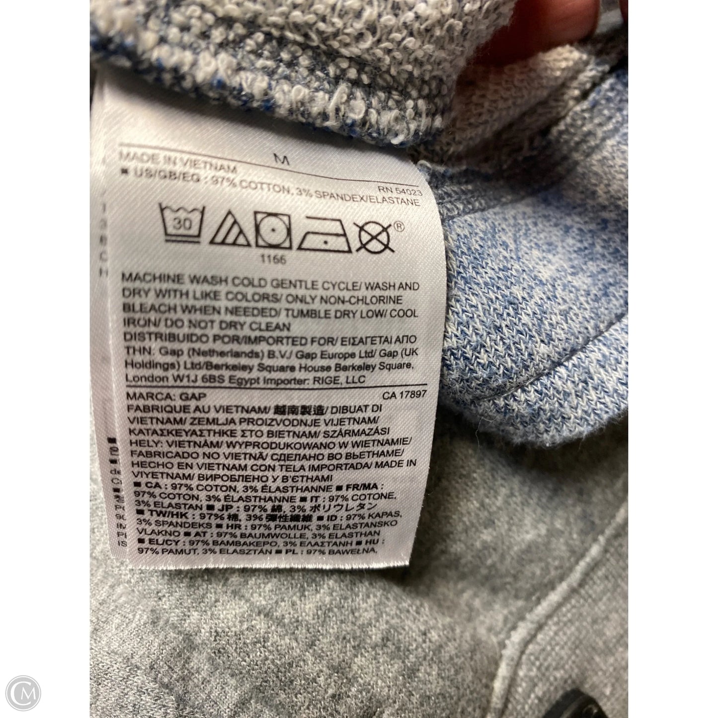 Athletic Pants By Gap In Blue, Size: M