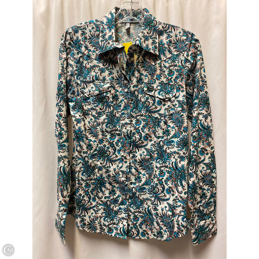 Top Long Sleeve By Clothes Mentor In Green, Size: S