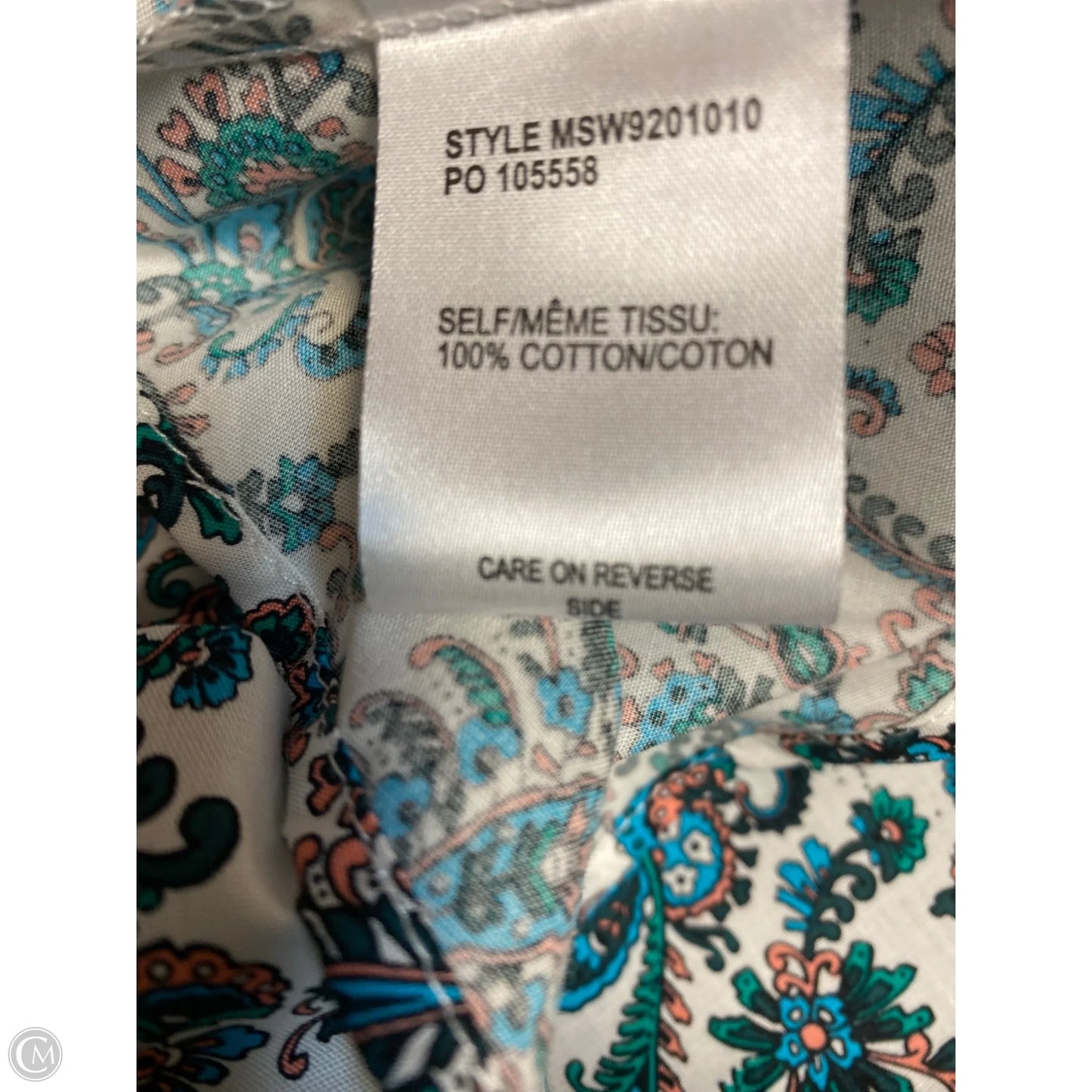 Top Long Sleeve By Clothes Mentor In Green, Size: S