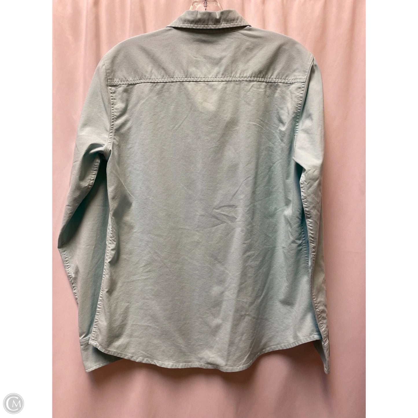 Top Long Sleeve By Clothes Mentor In Teal, Size: L
