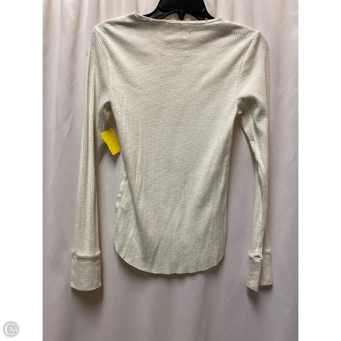 Top Long Sleeve By Aerie In White, Size: M