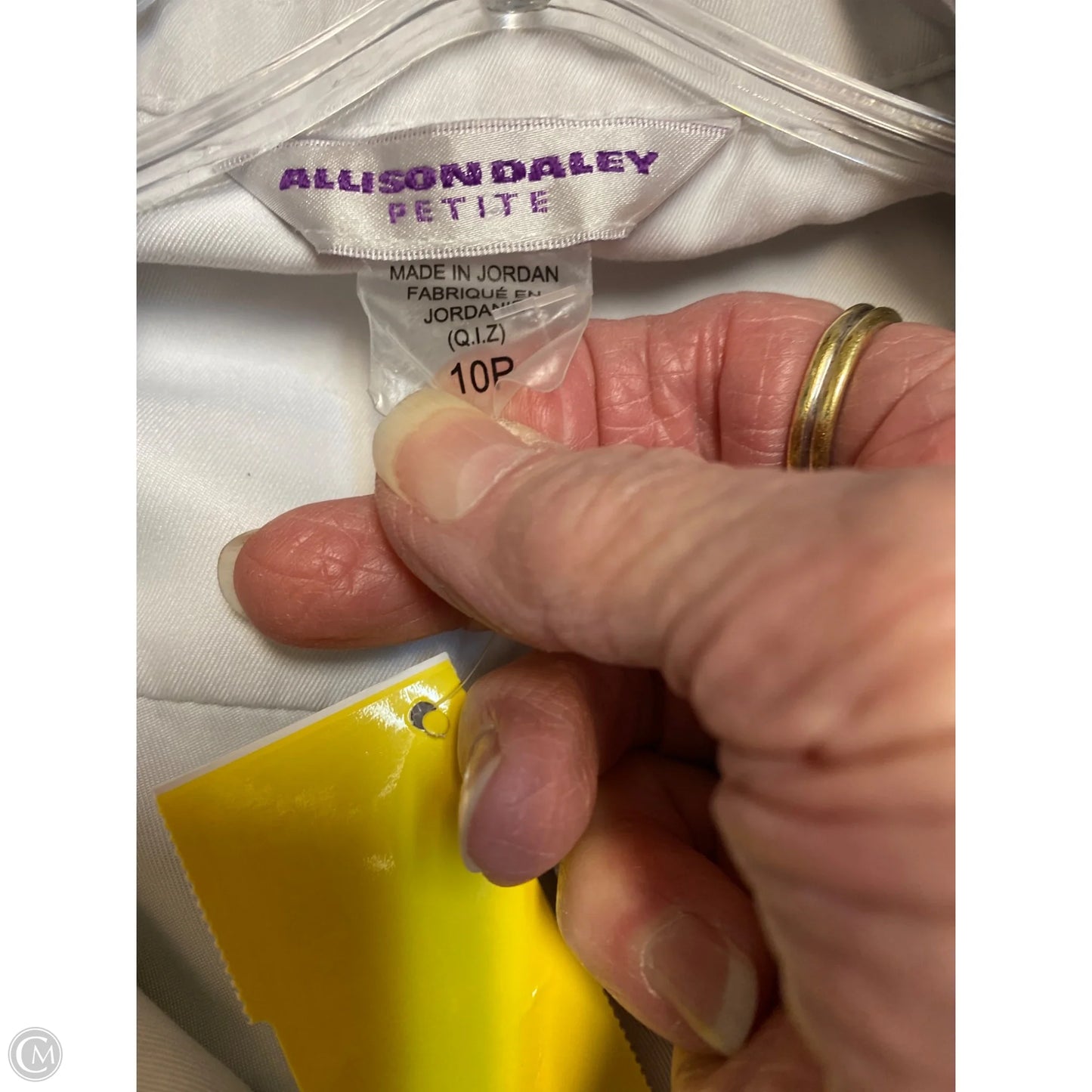 Jacket Other By Allison Daley In White, Size: Mp