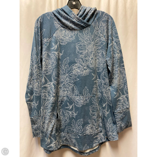 Top Long Sleeve By Lularoe In Blue, Size: L