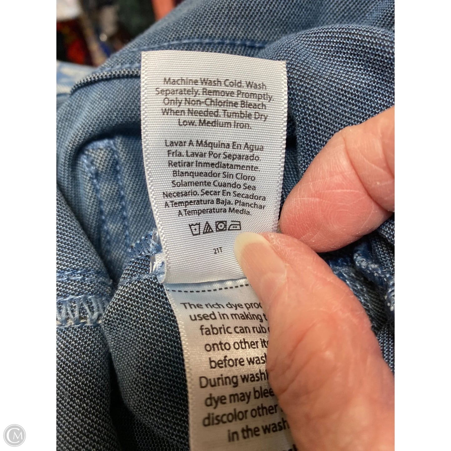 Pants Other By Time And Tru In Blue, Size: 16