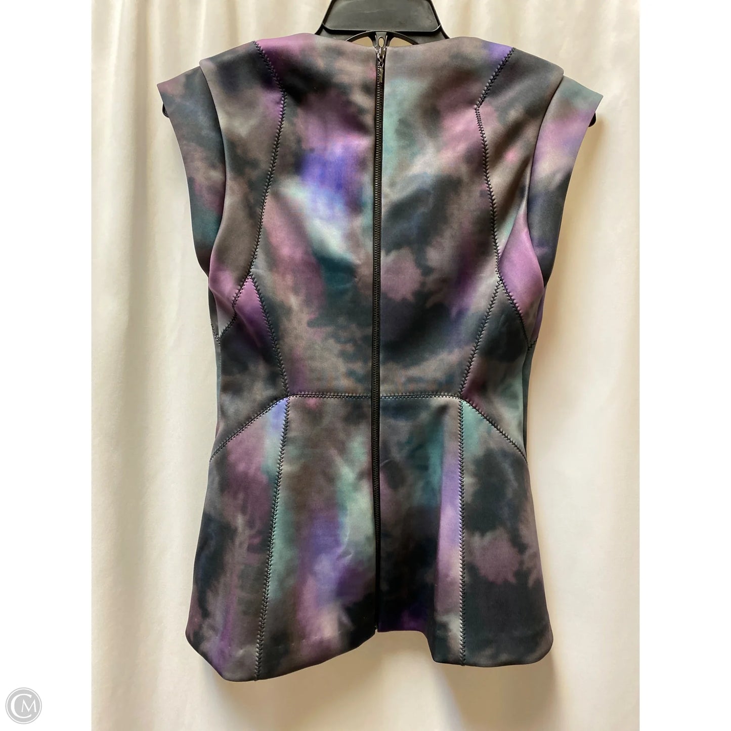 Top Sleeveless By Rebecca Taylor In Purple, Size: S