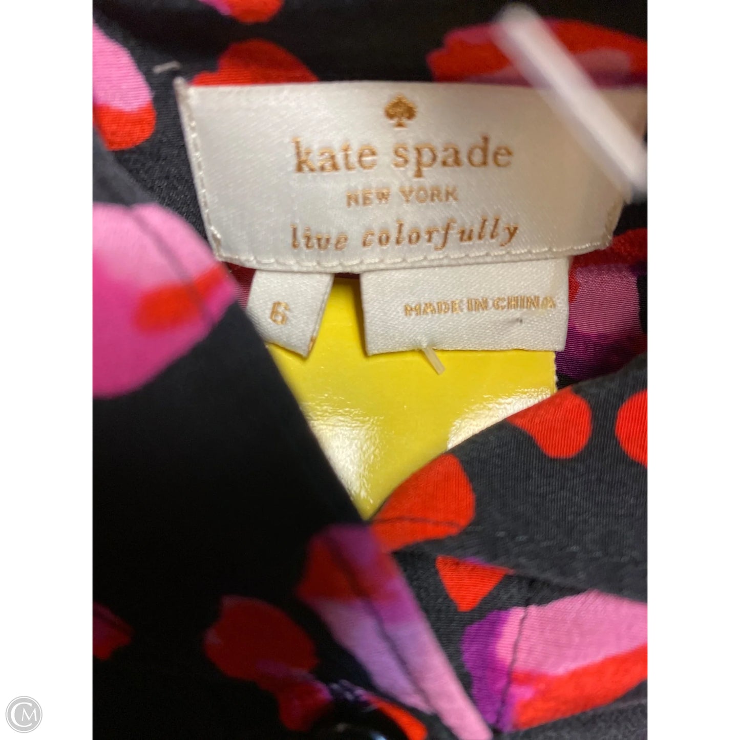 Top Long Sleeve Designer By Kate Spade In Pink, Size: S