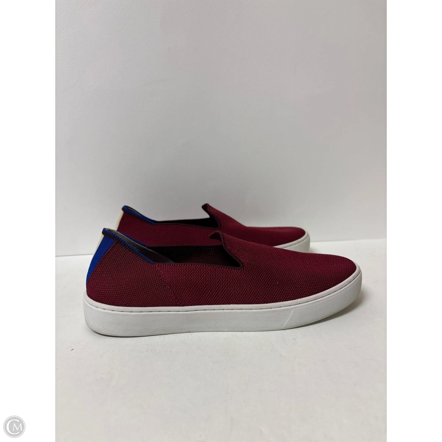 Shoes Sneakers By Rothys In Maroon, Size: 9