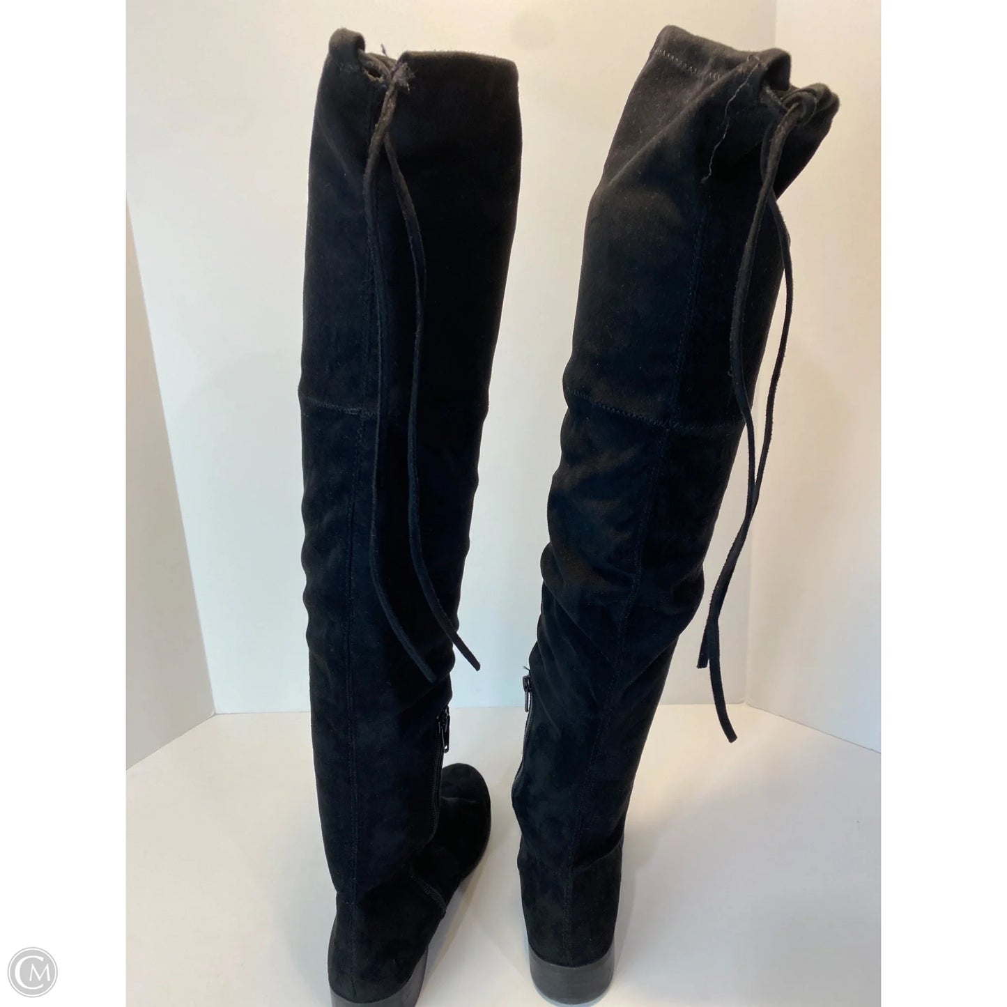 Boots Knee Flats By Target In Black, Size: 8