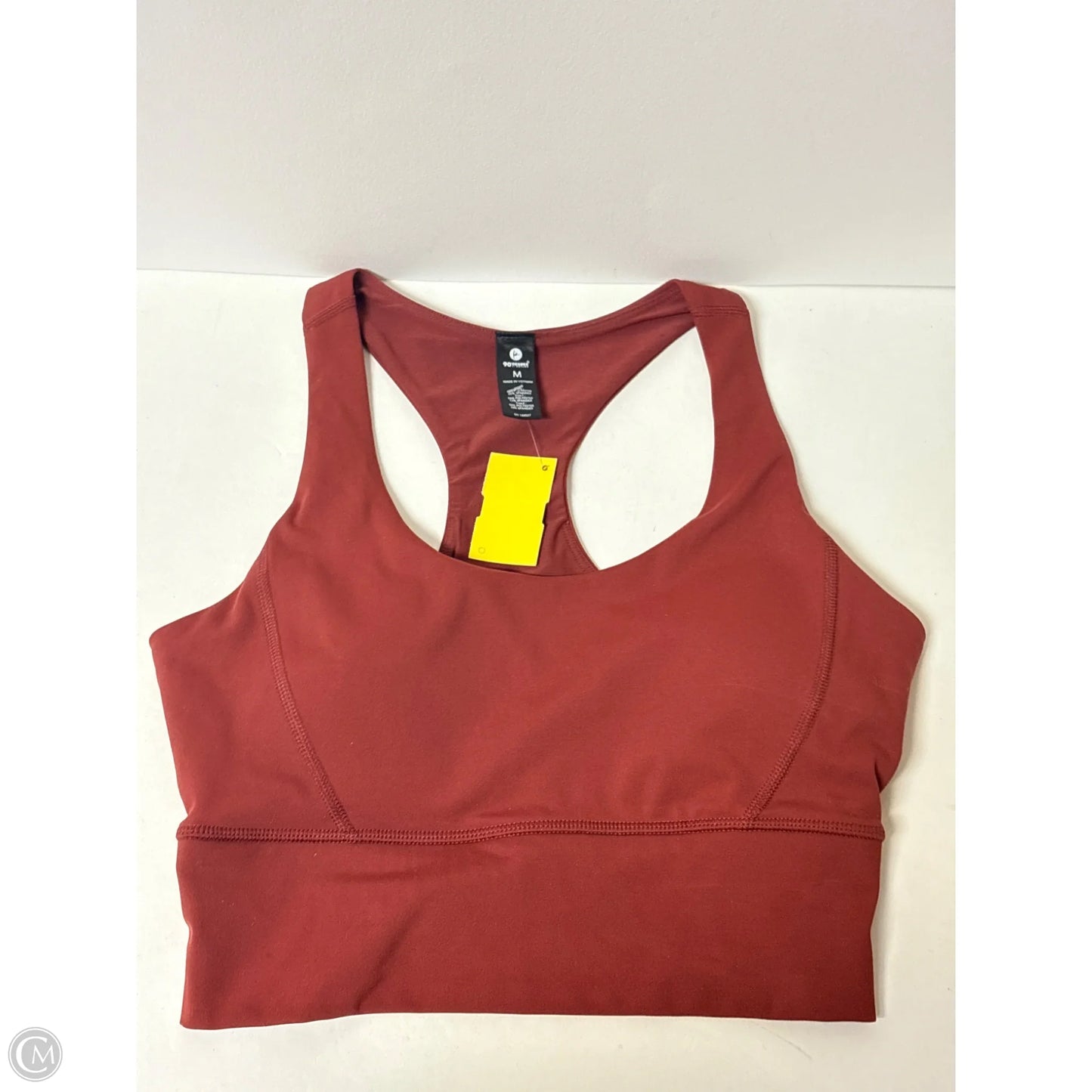 Athletic Bra By 90 Degrees By Reflex In Copper, Size: M