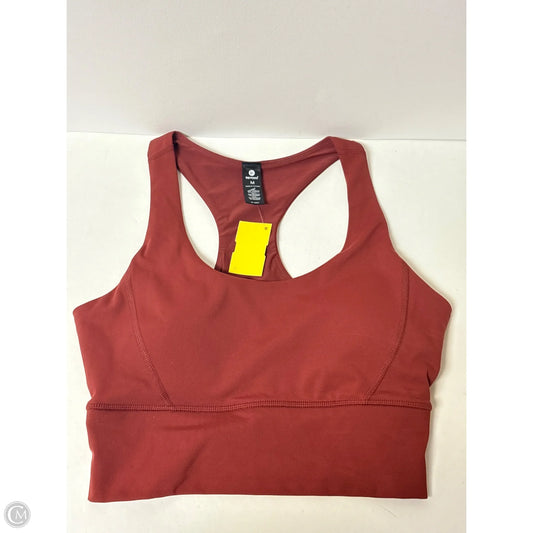 Athletic Bra By 90 Degrees By Reflex In Copper, Size: M