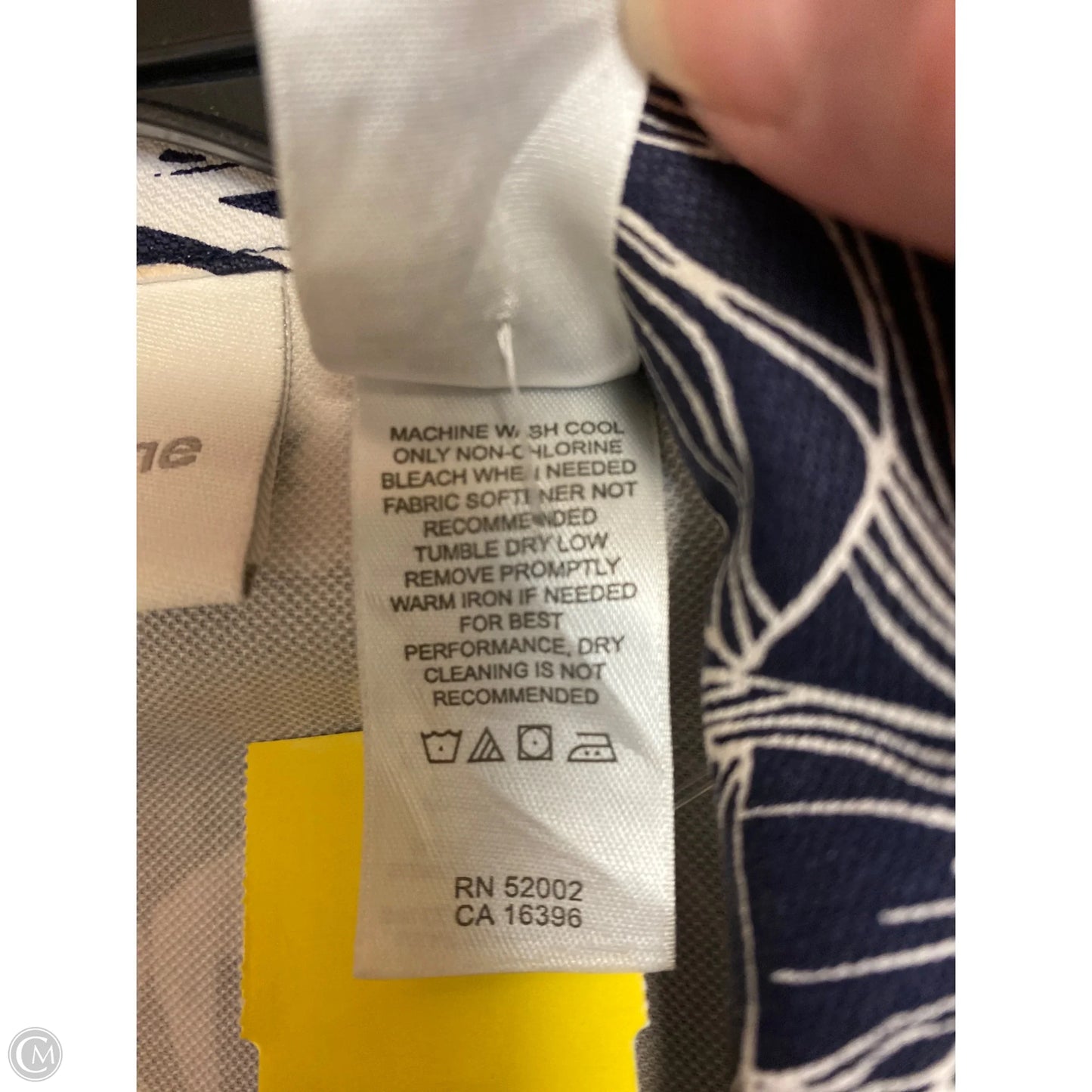 Jacket Denim By Liz Claiborne In Navy, Size: M