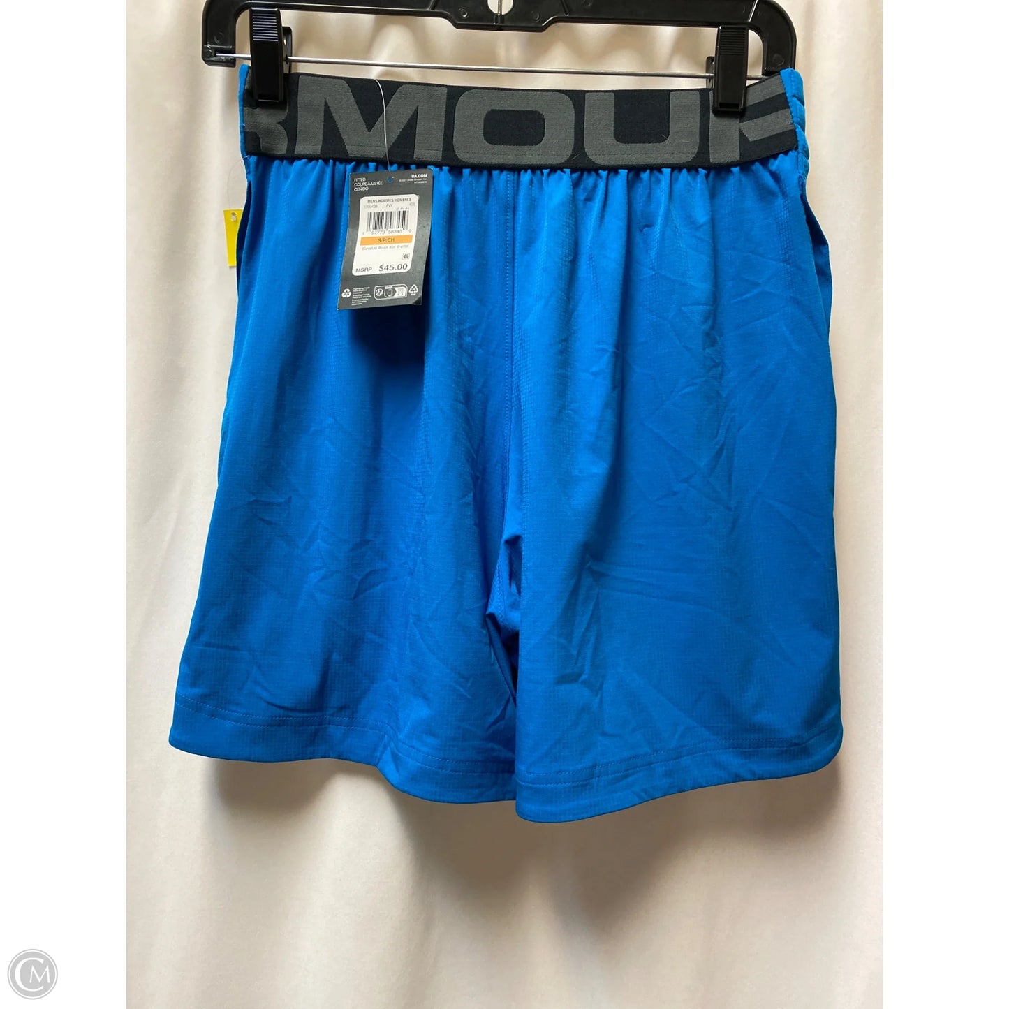Athletic Shorts By Under Armour In Blue, Size: S