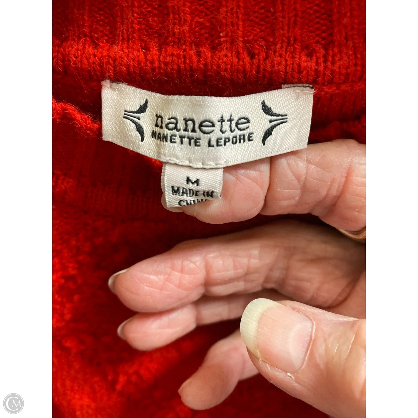 Sweater By Nanette By Nanette Lepore In Red, Size: M